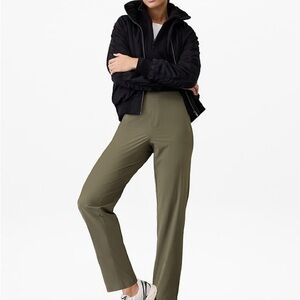 NWT Athleta Brooklyn Ankle Pant/size 10/Moss